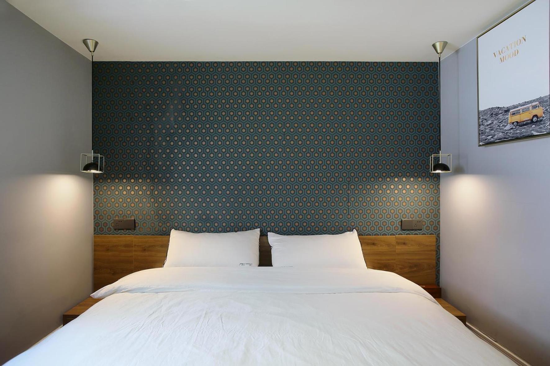 Shanghai Downtown Hills Boutique Guesthouse - Near Metro Line 7, Exit 3, Changping Road Oda fotoğraf