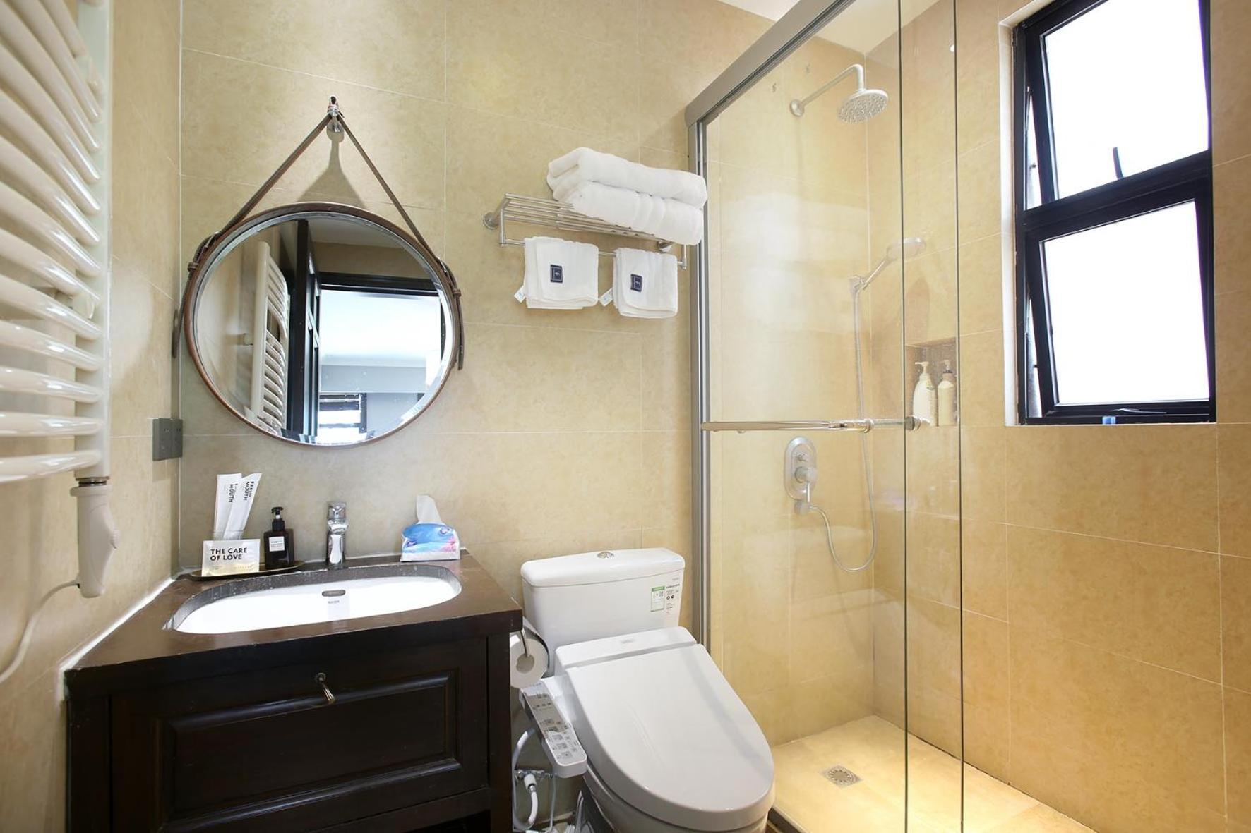 Shanghai Downtown Hills Boutique Guesthouse - Near Metro Line 7, Exit 3, Changping Road Oda fotoğraf