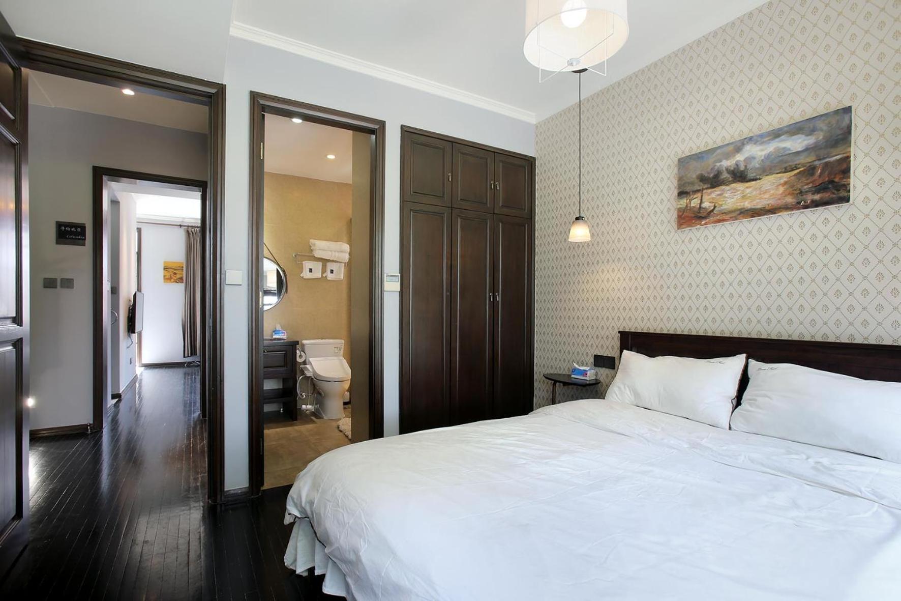 Shanghai Downtown Hills Boutique Guesthouse - Near Metro Line 7, Exit 3, Changping Road Oda fotoğraf