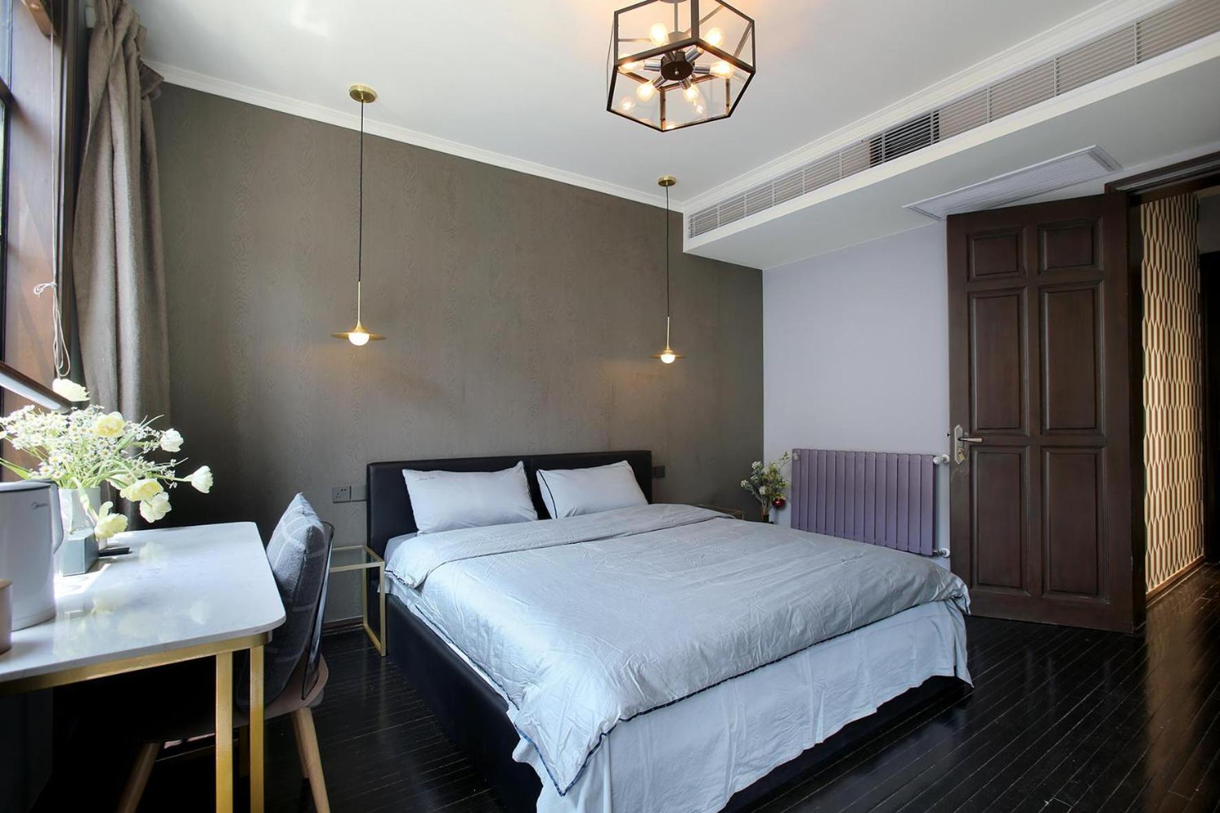 Shanghai Downtown Hills Boutique Guesthouse - Near Metro Line 7, Exit 3, Changping Road Oda fotoğraf