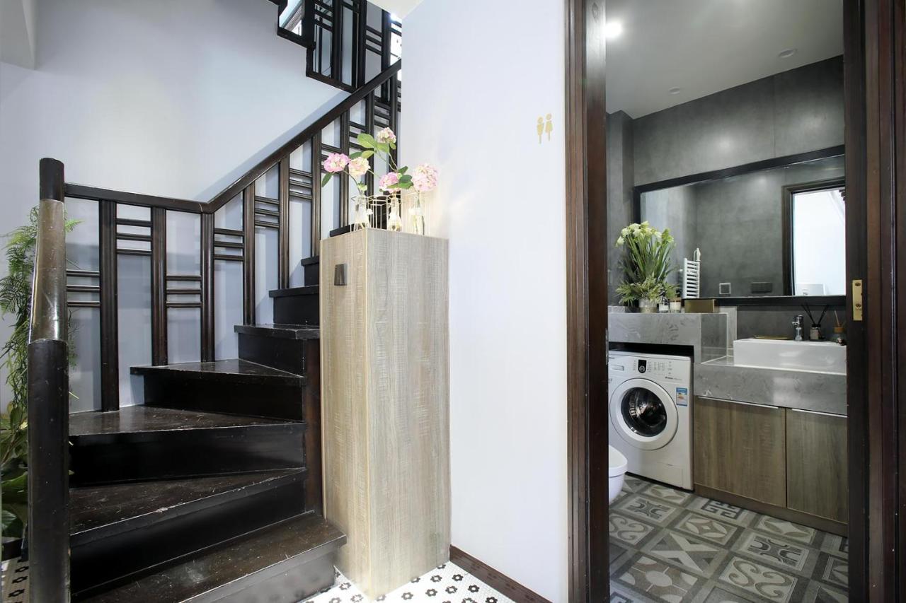 Shanghai Downtown Hills Boutique Guesthouse - Near Metro Line 7, Exit 3, Changping Road Dış mekan fotoğraf